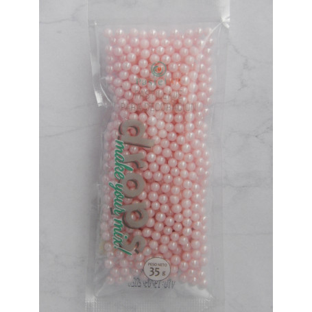 Drops X 35 Gr - Perlas Mediana Varios Colores Pastelar Pascua Pastillaje Para Decoracion