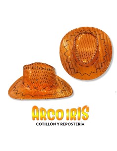 Gorro Cowboy Lentejuela Xu - Varios Colores 2