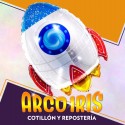 Mylar 16 Cohete Espacial Metal Xu - 40 Cm Globo Metalizado Papel
