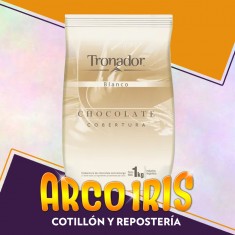 Chocolate Tronador Blanco X Kg - Cobertura Pascua Lodiser