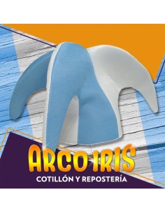 Gorro Arlequin Argentina 3 Puntas Xu - Argentina Mundial