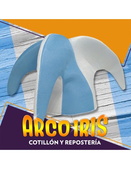 Gorro Arlequin Argentina 3 Puntas Xu - Argentina Mundial