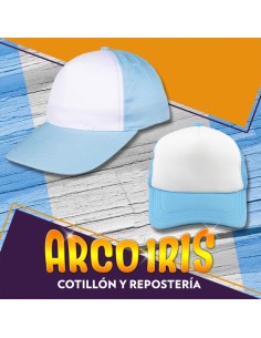 Gorro Gorra Argentina X 10 Lisas Celeste Y Blanca -oferta- Argentina Mundial
