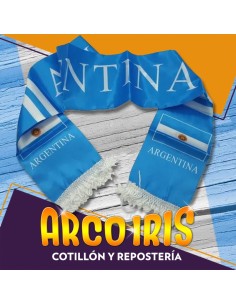 Bufanda Tela Argentina Xu - Cat2 Mundial Party Store