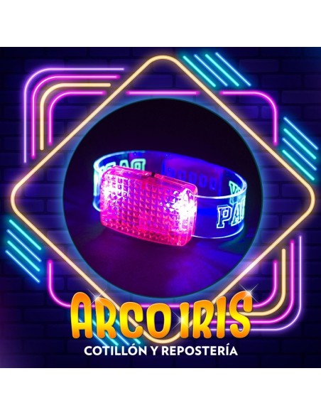Luminoso Pulsera Audioritmica X 6 - Led