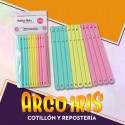 Palitos Sticks Pastel Para Paletas X 12 - Chupetines 12.50 Cm Parpen