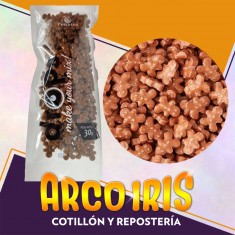 Drops X 30 Gr - Muneco Jengibre - Perlas-hojas De Muerdago Navidad Pastelar Pascua