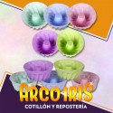 Silicona Molde Mini Budinera X 6 - Varios Colores Cake Mould Dsaza