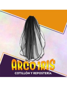 Velo Viuda Negra Xu - Party Store