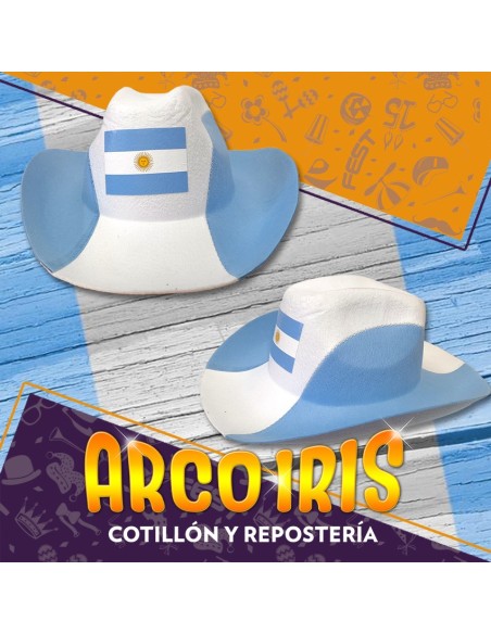 Gorro Cowboy Argentina Xu - Mundial Bandera