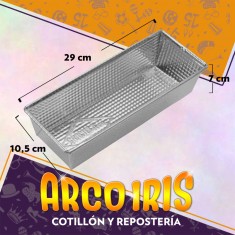 Molde Budin Ingles N.5 29 X 10.5 X 7 - Navidad