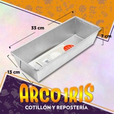 Molde Budin Ingles N.6 33 X 13 X 7 - Navidad Dona Clara