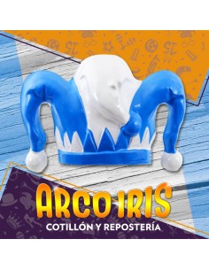 Casco Mediano Arlequin Argentina X 6 - Mundial Gape