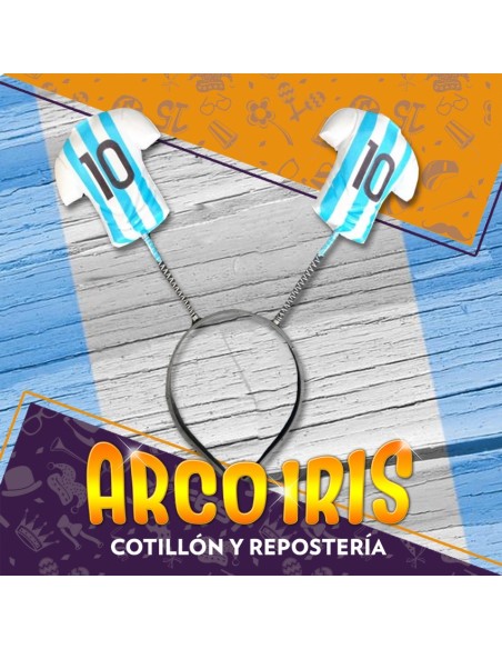 Vincha Resorte Camiseta X 6 - Mundial Gape