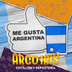 Mano Tela Argentina Xu - Guante Mundial Gape