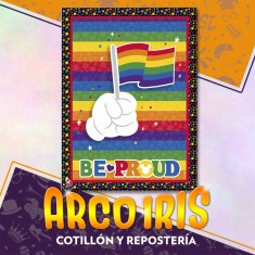 Pride Afiche Feliz Cumple Xu - Disney