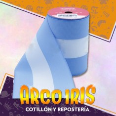 Cinta Argentina 100 X 15 Xu - B&b Mundial Patrio