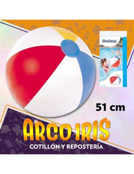Inflable Pelota Playa 51 Cm Xu - Inflable Premium Flota Verano Bestway