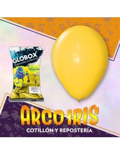 Globo Estandar 12 X 50 - Amarillo Globox