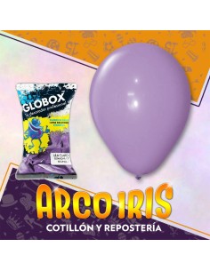 Globo Estandar 12 X 50 - Lila Claro Globox