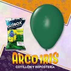 Globo Estandar 12 X 50 - Verde Hoja San Patricio Globox
