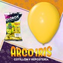 Globo Perlado 12 X 50 Amarillo - Globox Cat2 Disponible Por Color O Surtido