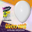 Globo Perlado 12 X 50 Blanco - Globox