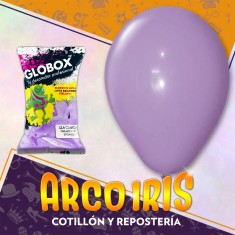 Globo Perlado 12 X 50 Lila - Globox