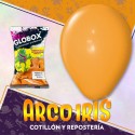 Globo Perlado 12 X 50 Naranja - Globox Halloween