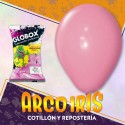 Globo Perlado 12 X 50 Rosa - Globox
