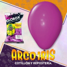 Globo Perlado 12 X 50 Violeta - Globox