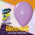 Globo Pastel 12 X 50 Lila - Globox