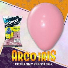 Globo Pastel 12 X 50 Rosa - Globox Revelacion De Genero