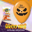 Globo Estandar 12x12 -2x1 Halloween Liquidacion Hasta Agotar Stock Party Time