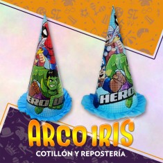 Super Hero Gorro Homenajeado Xu Avengers