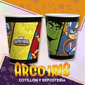 Super Hero Vasos X 8/10 Avengers