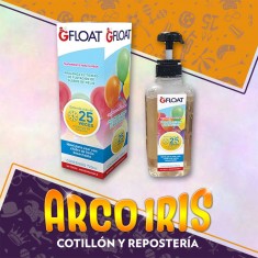 Gfloat X 720 Ml - Rinde Hasta 250 Globos 12 Tratamiento Para Globos Prolonga El Tiempo De Flotacion Extiende 25 Veces Ideal