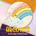 Arco Iris Plato X 8 - Remplaza Linea Nubecita