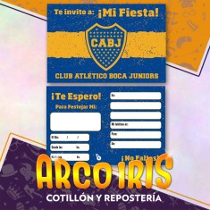 Boca Invitacion X 10 Equipos Futbol