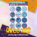 Stitch Stickers 2 X 12 U - 24 Stickers Decorativos
