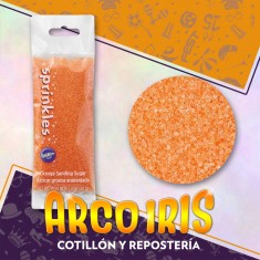 Sprinkles Azucar X 40 Gr - Naranaja Pascuas Confite Wilton