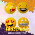 Careta Personaje Emoji Xu +6-5% 6 Modelos Emoticon/smile Descuento Por Cantidad Gape