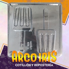 Placas Paleta De Helado Grande X 4 - Gape