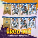 Afa Banderin Feliz Cumpleanos Xu - Articulado Seleccion Argentina Mundial Equipos Futbol