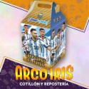 Afa Caja Feliz X 6 - Sorpresa Grande Seleccion Argentina Mundial Equipos Futbol