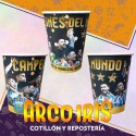 Afa Vasos X 8 - Selecccion Argentina Mundial Equipos Futbol