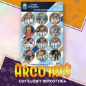Afa Stickers 2 X 12 - 24 Stickers Decorativos Selecccion Argentina Mundial Equipos Futbol