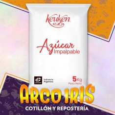 Azucar Impalpable Keuken 5 Kg Bolson Pascua