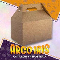 Cajita Feliz Craft X 5 - 8 X 8 X 8 Cm Gold Mundo