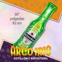 Mylar 36 Botella Cerveza Metal Xu - 91 Cm San Patricio Globo Metalizado Papel